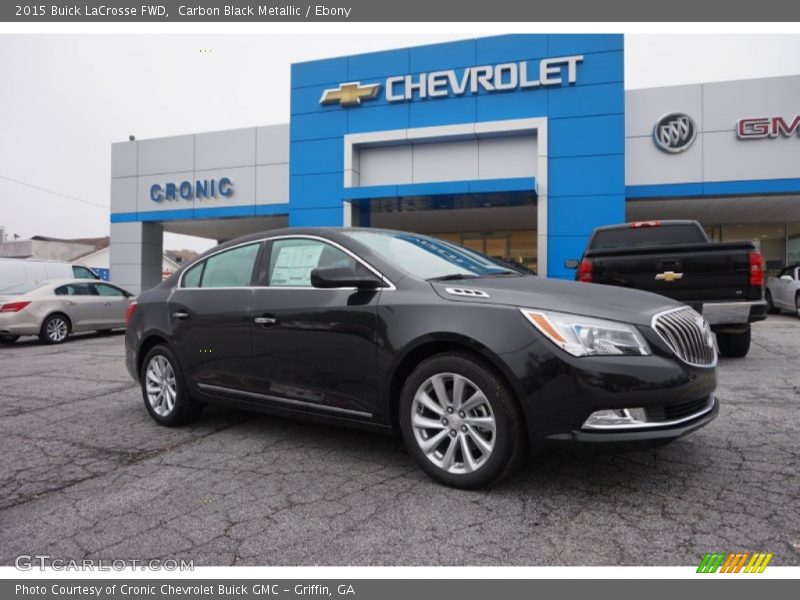 Carbon Black Metallic / Ebony 2015 Buick LaCrosse FWD