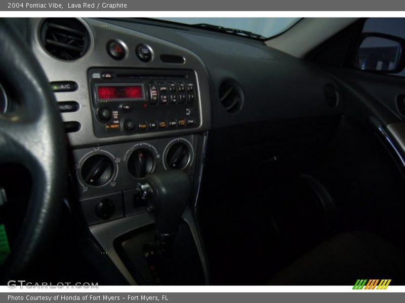 Lava Red / Graphite 2004 Pontiac Vibe