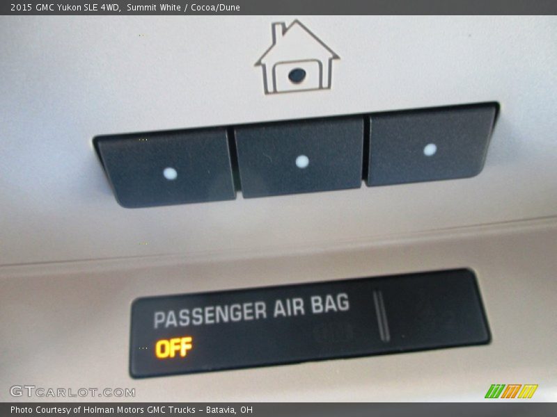 Summit White / Cocoa/Dune 2015 GMC Yukon SLE 4WD