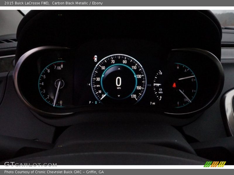 Carbon Black Metallic / Ebony 2015 Buick LaCrosse FWD