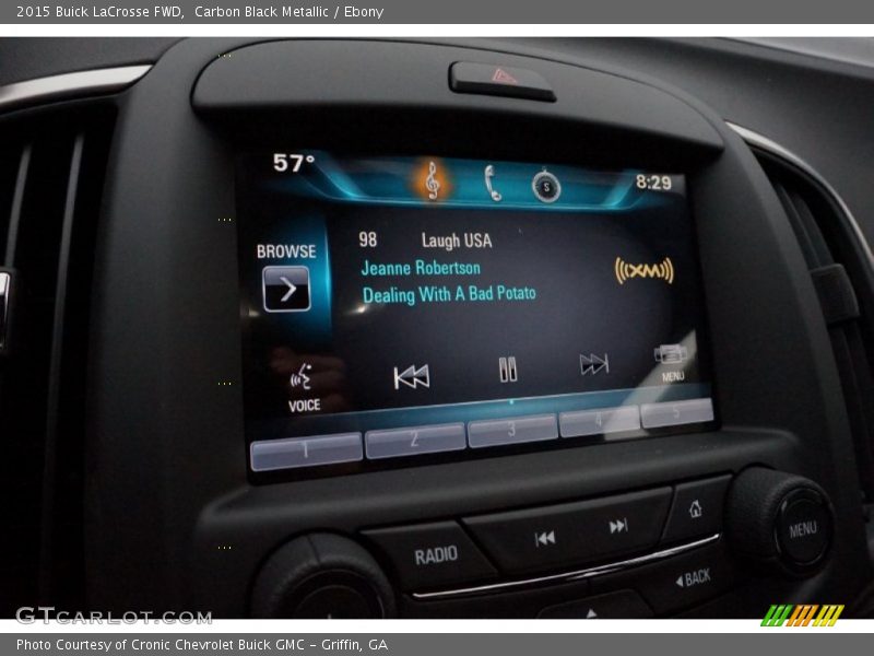 Carbon Black Metallic / Ebony 2015 Buick LaCrosse FWD