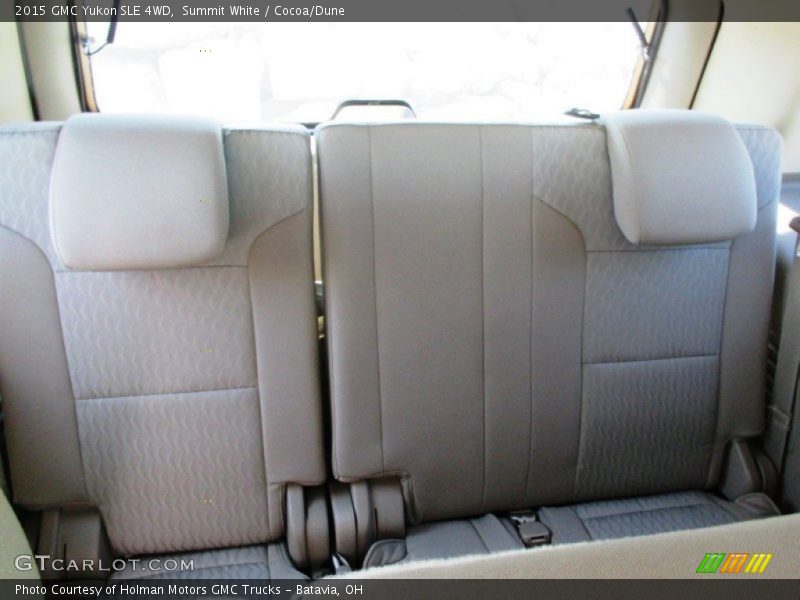 Summit White / Cocoa/Dune 2015 GMC Yukon SLE 4WD