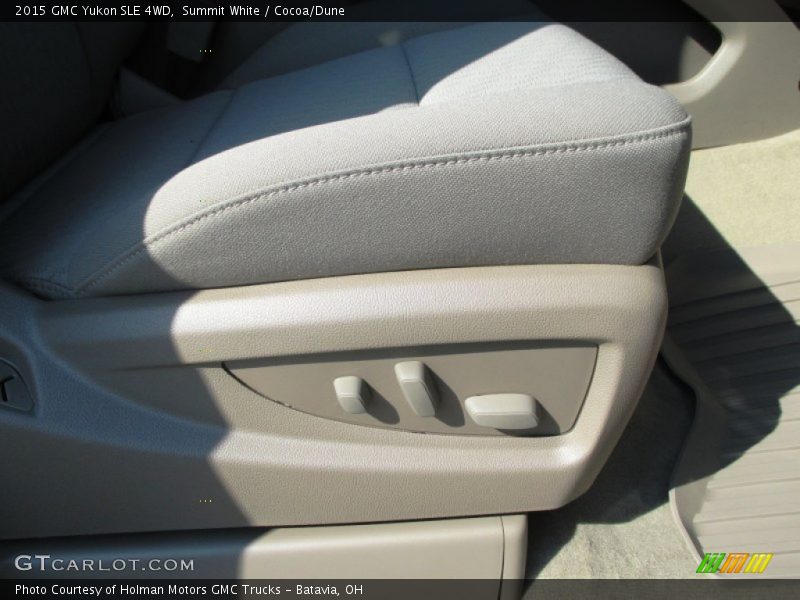 Summit White / Cocoa/Dune 2015 GMC Yukon SLE 4WD
