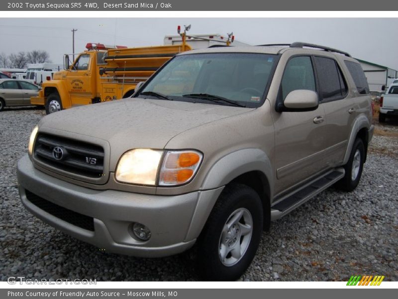 Desert Sand Mica / Oak 2002 Toyota Sequoia SR5 4WD