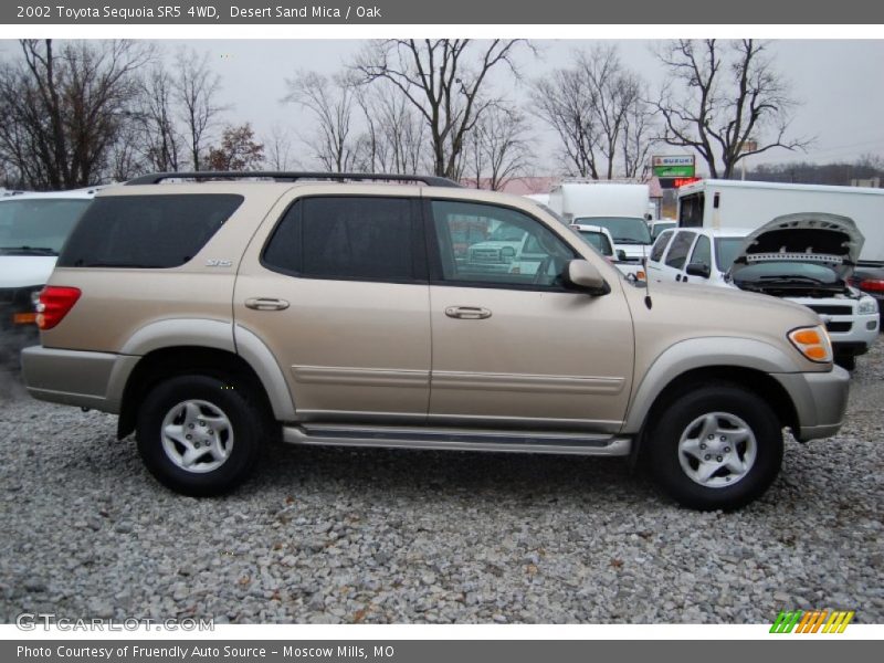 Desert Sand Mica / Oak 2002 Toyota Sequoia SR5 4WD