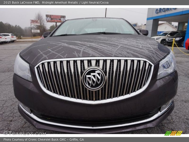 Midnight Amethyst Metallic / Light Neutral/Cocoa 2015 Buick LaCrosse FWD
