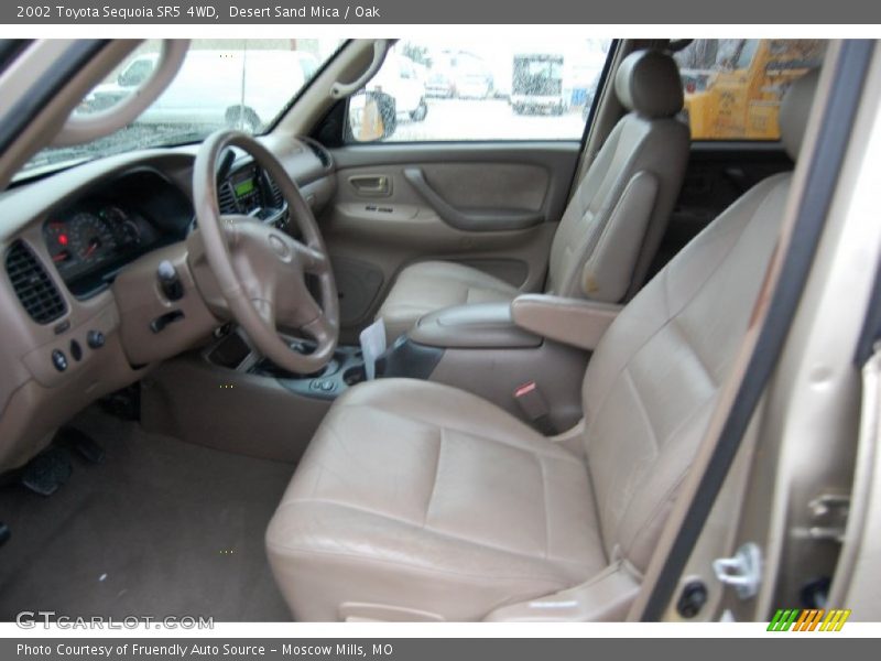 Desert Sand Mica / Oak 2002 Toyota Sequoia SR5 4WD