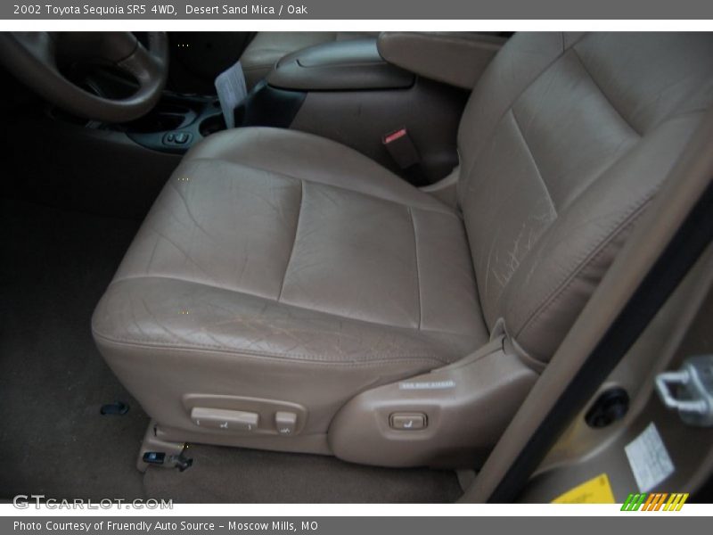 Desert Sand Mica / Oak 2002 Toyota Sequoia SR5 4WD