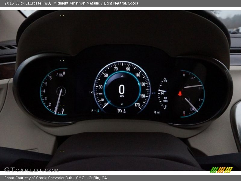  2015 LaCrosse FWD FWD Gauges