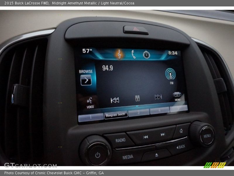 Midnight Amethyst Metallic / Light Neutral/Cocoa 2015 Buick LaCrosse FWD