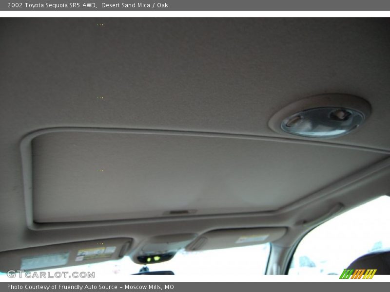 Desert Sand Mica / Oak 2002 Toyota Sequoia SR5 4WD