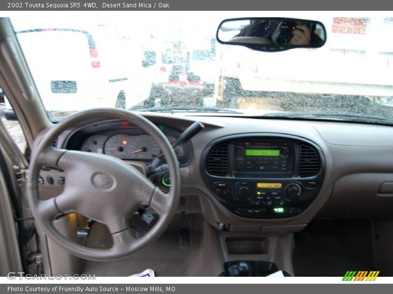 Desert Sand Mica / Oak 2002 Toyota Sequoia SR5 4WD