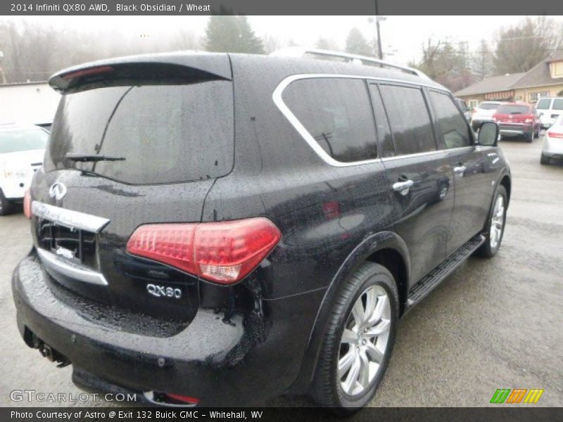 Black Obsidian / Wheat 2014 Infiniti QX80 AWD