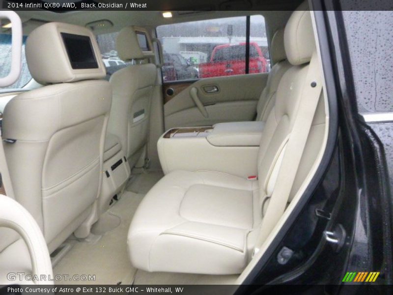 Black Obsidian / Wheat 2014 Infiniti QX80 AWD