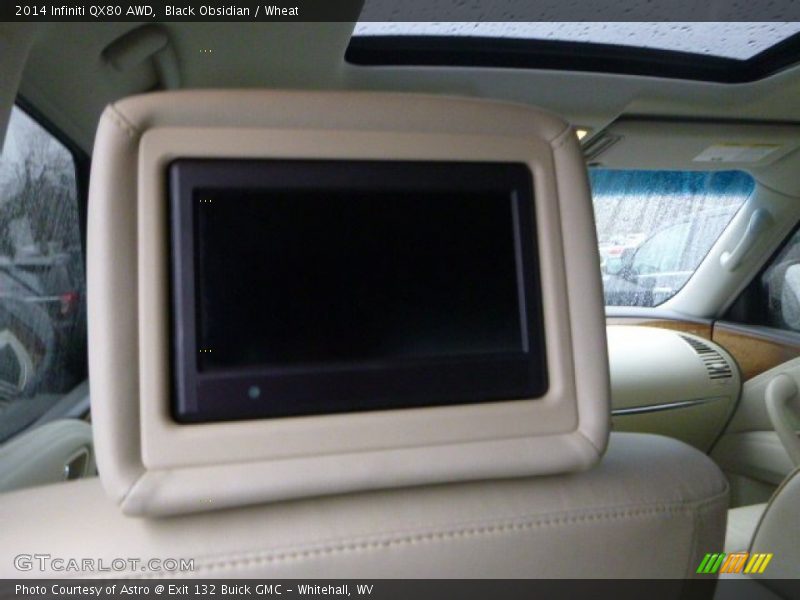 Black Obsidian / Wheat 2014 Infiniti QX80 AWD