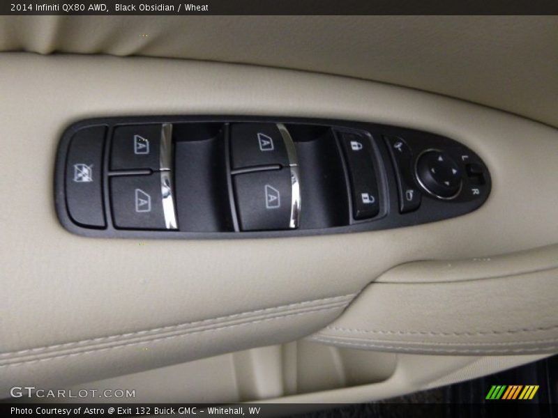 Black Obsidian / Wheat 2014 Infiniti QX80 AWD