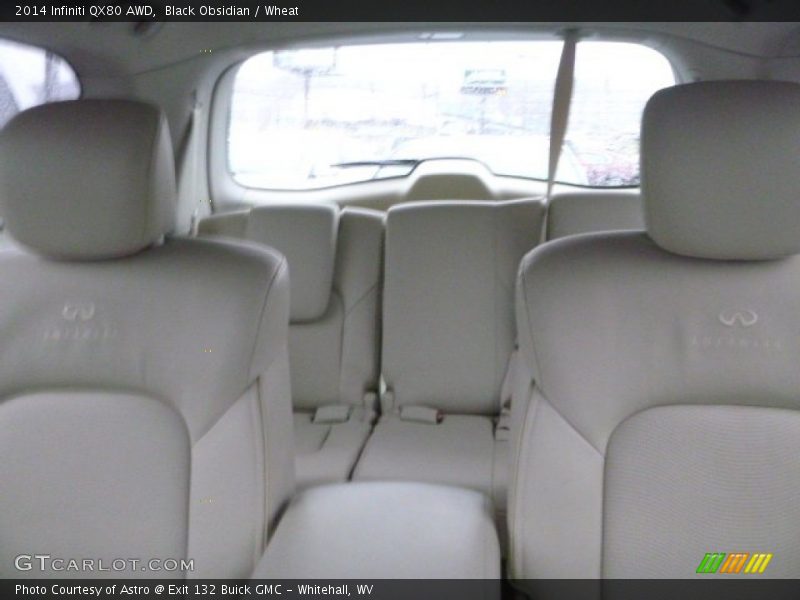 Black Obsidian / Wheat 2014 Infiniti QX80 AWD