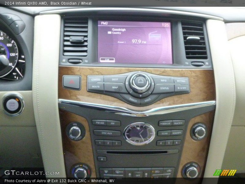 Black Obsidian / Wheat 2014 Infiniti QX80 AWD