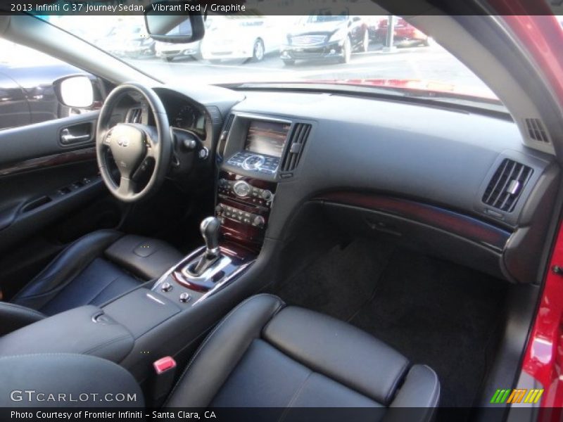 Vibrant Red / Graphite 2013 Infiniti G 37 Journey Sedan