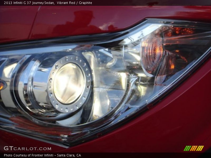 Vibrant Red / Graphite 2013 Infiniti G 37 Journey Sedan
