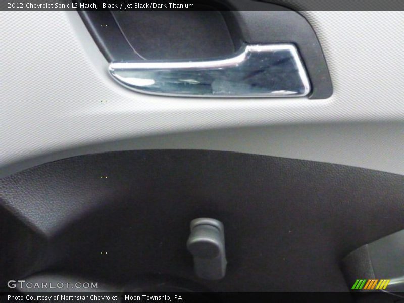 Black / Jet Black/Dark Titanium 2012 Chevrolet Sonic LS Hatch