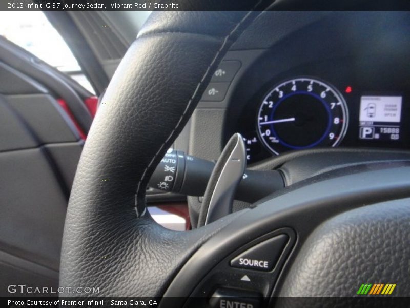 Vibrant Red / Graphite 2013 Infiniti G 37 Journey Sedan