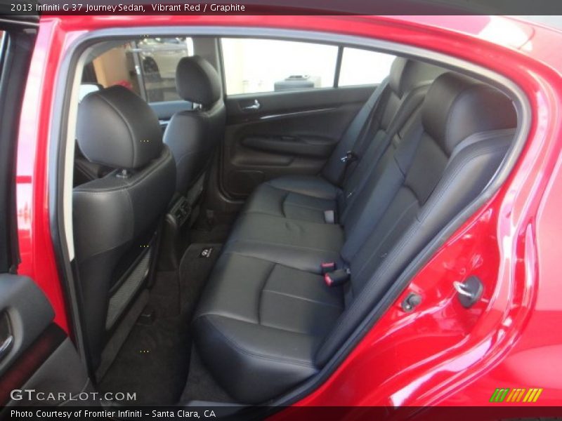 Vibrant Red / Graphite 2013 Infiniti G 37 Journey Sedan