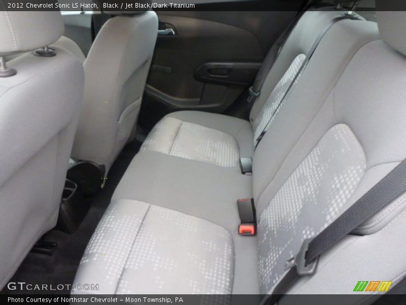 Black / Jet Black/Dark Titanium 2012 Chevrolet Sonic LS Hatch
