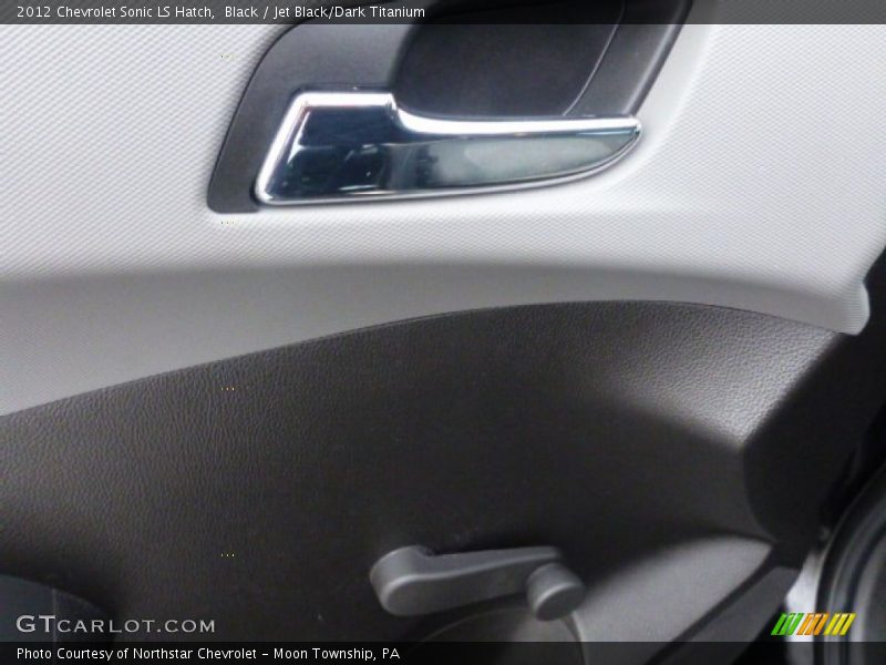 Black / Jet Black/Dark Titanium 2012 Chevrolet Sonic LS Hatch