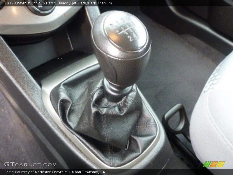 Black / Jet Black/Dark Titanium 2012 Chevrolet Sonic LS Hatch