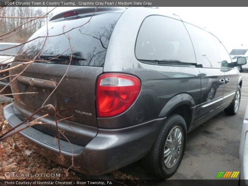 Graphite Gray Pearl / Medium Slate Gray 2004 Chrysler Town & Country Touring
