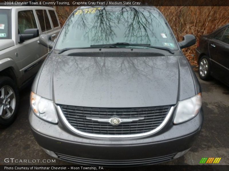 Graphite Gray Pearl / Medium Slate Gray 2004 Chrysler Town & Country Touring