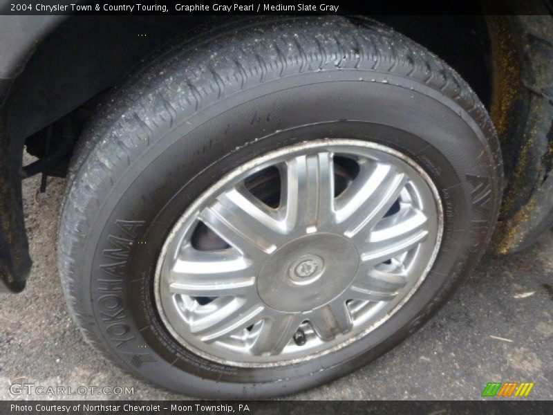 Graphite Gray Pearl / Medium Slate Gray 2004 Chrysler Town & Country Touring