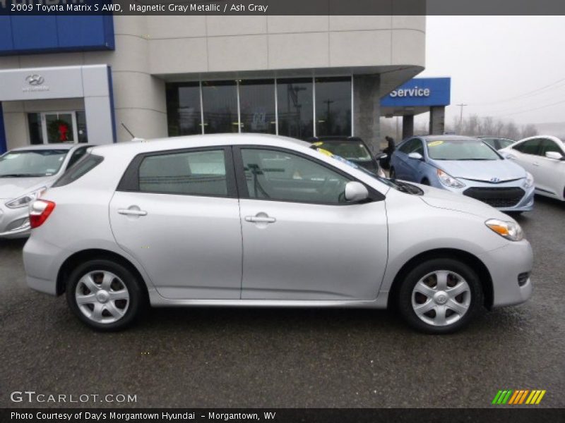 Magnetic Gray Metallic / Ash Gray 2009 Toyota Matrix S AWD