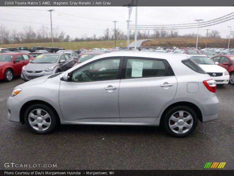 Magnetic Gray Metallic / Ash Gray 2009 Toyota Matrix S AWD