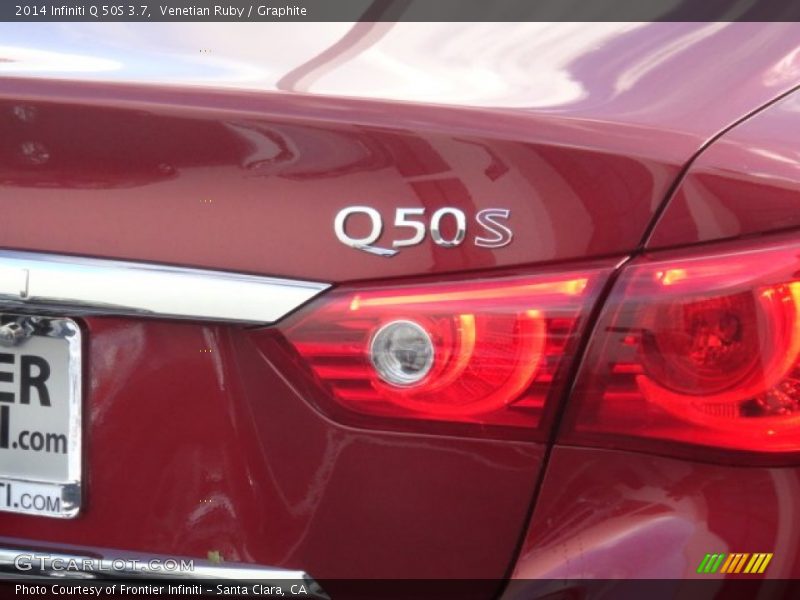 Venetian Ruby / Graphite 2014 Infiniti Q 50S 3.7