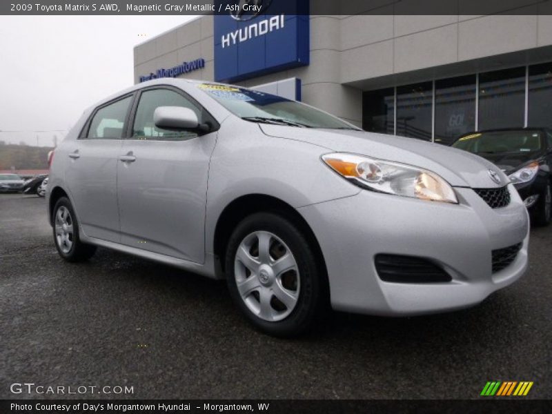 Magnetic Gray Metallic / Ash Gray 2009 Toyota Matrix S AWD