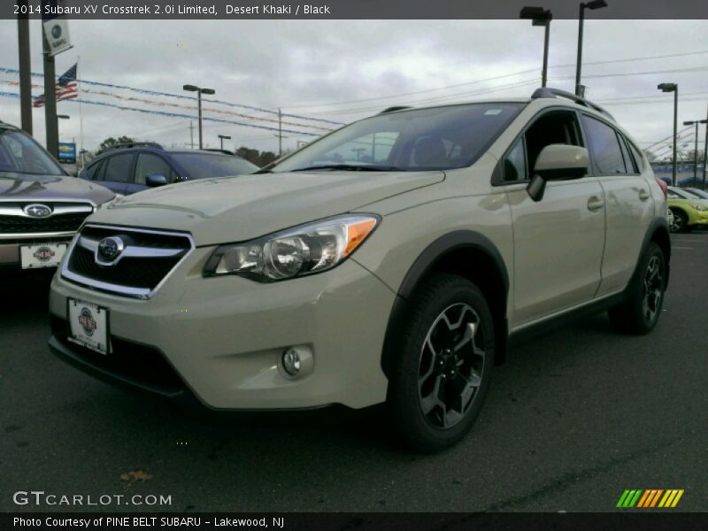 Desert Khaki / Black 2014 Subaru XV Crosstrek 2.0i Limited