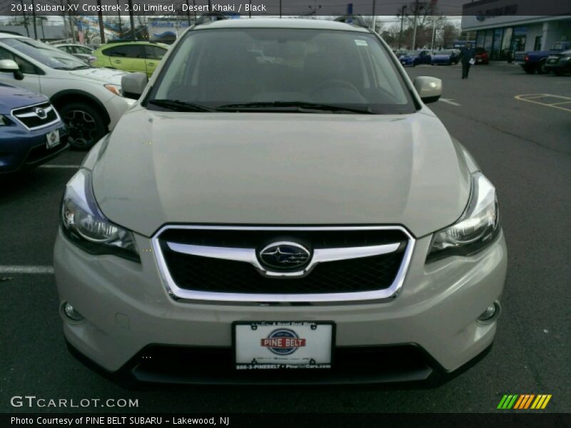 Desert Khaki / Black 2014 Subaru XV Crosstrek 2.0i Limited