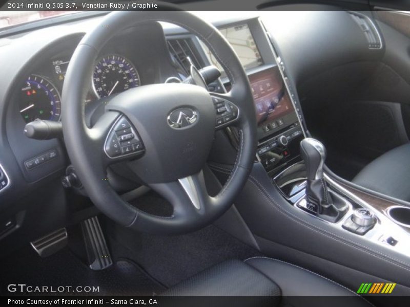 Venetian Ruby / Graphite 2014 Infiniti Q 50S 3.7