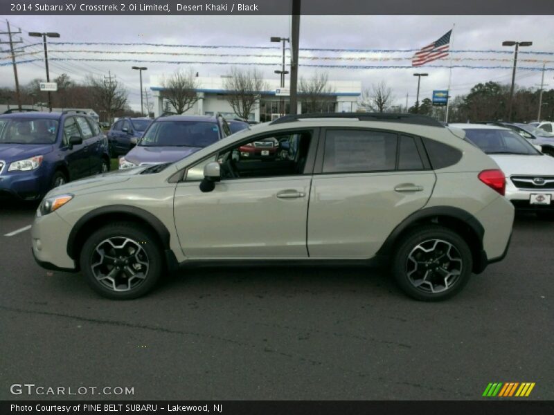 Desert Khaki / Black 2014 Subaru XV Crosstrek 2.0i Limited