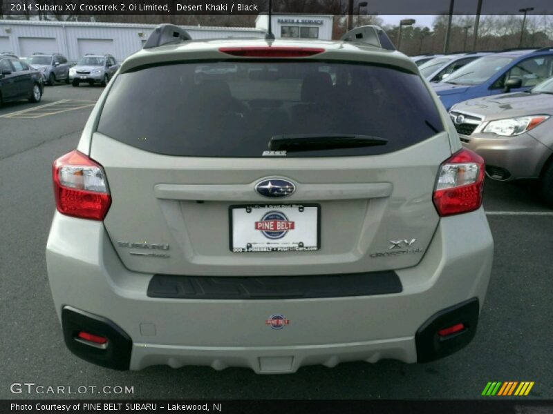 Desert Khaki / Black 2014 Subaru XV Crosstrek 2.0i Limited