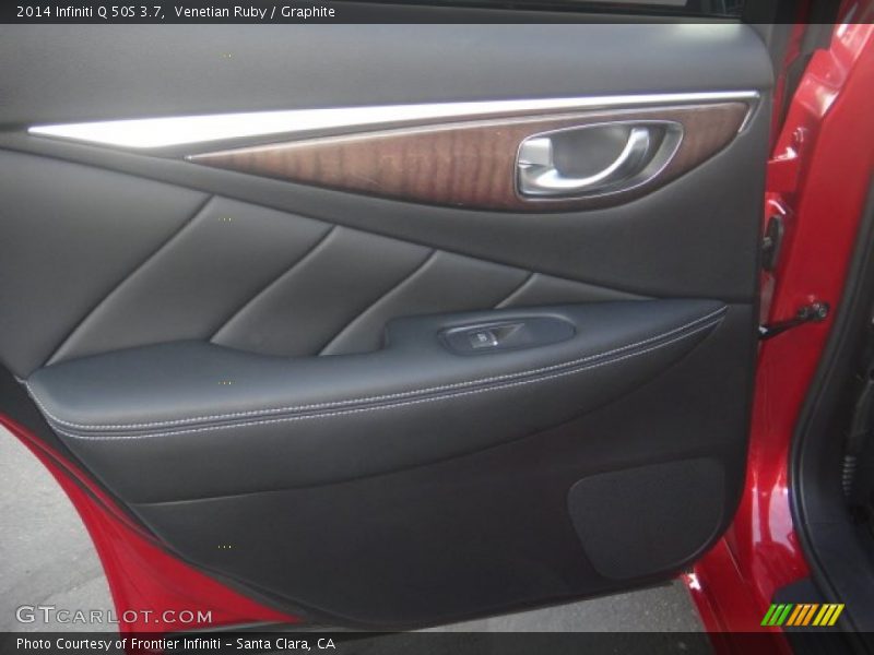 Venetian Ruby / Graphite 2014 Infiniti Q 50S 3.7