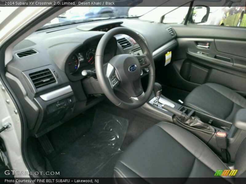 Desert Khaki / Black 2014 Subaru XV Crosstrek 2.0i Limited