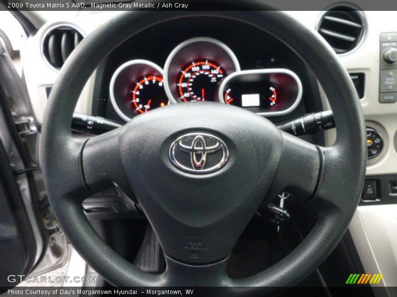 Magnetic Gray Metallic / Ash Gray 2009 Toyota Matrix S AWD