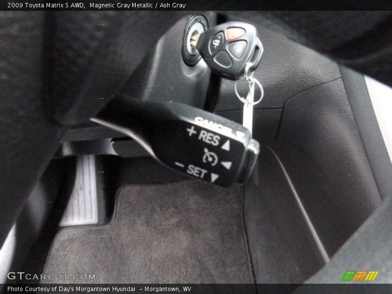 Magnetic Gray Metallic / Ash Gray 2009 Toyota Matrix S AWD
