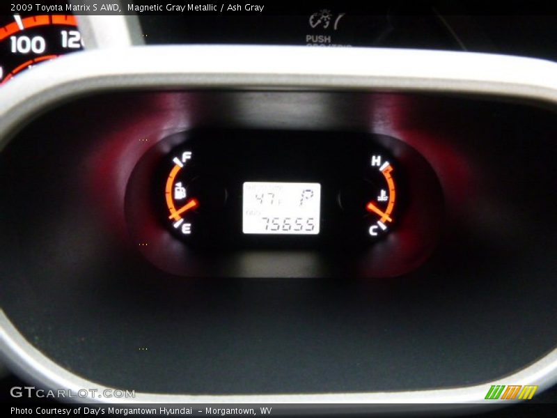 Magnetic Gray Metallic / Ash Gray 2009 Toyota Matrix S AWD