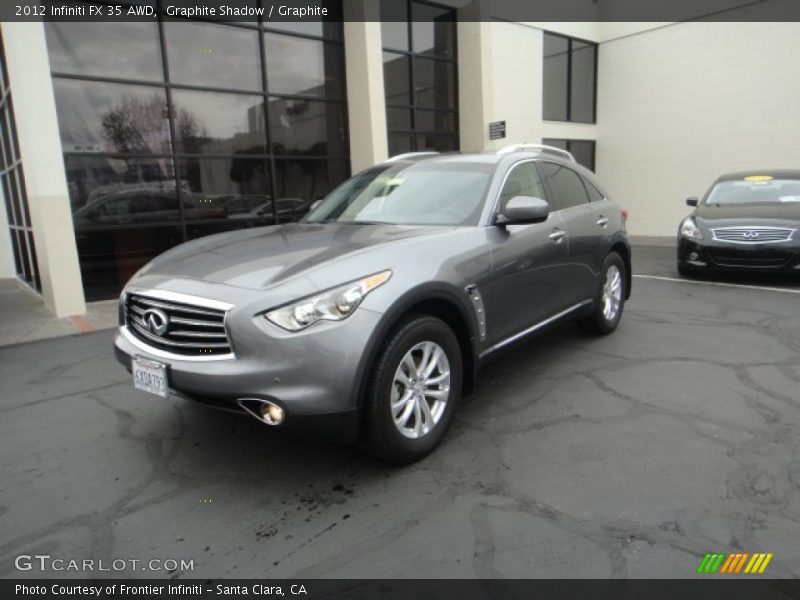 Graphite Shadow / Graphite 2012 Infiniti FX 35 AWD