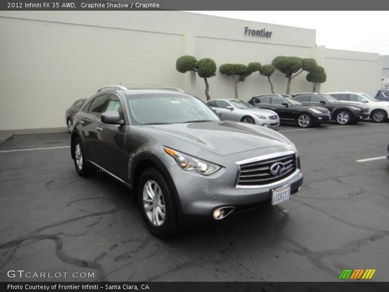 Graphite Shadow / Graphite 2012 Infiniti FX 35 AWD