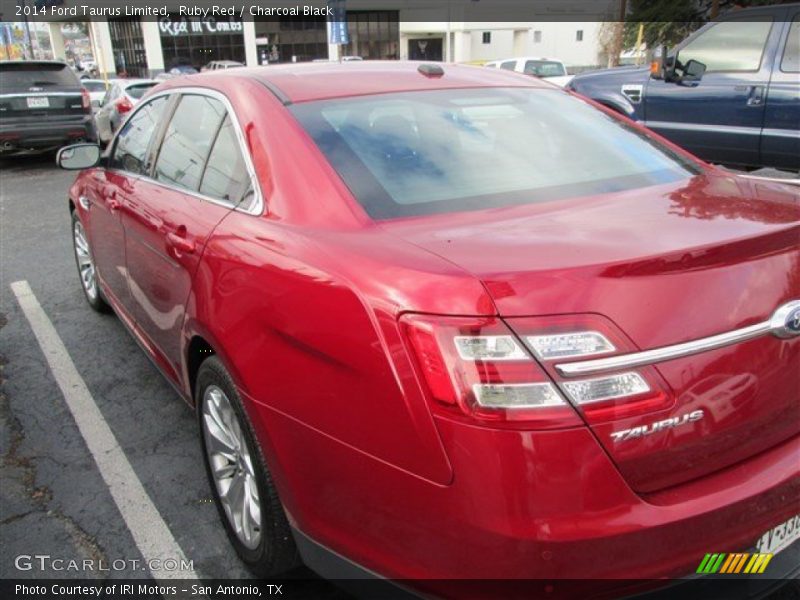 Ruby Red / Charcoal Black 2014 Ford Taurus Limited